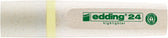 Markeerstift edding 24 Eco 2-5mm pastel geel - afbeelding 4