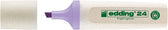 Markeerstift edding 24 Eco 2-5mm pastel violet