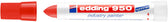 Viltstift edding 950 pasta rond 10mm rood