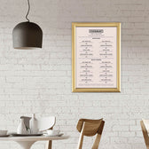 Kliklijst Europel A3 25mm goud - afbeelding 2