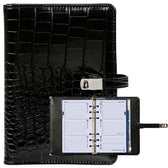 Organizer Kalpa Personal + ag25-26 7d/2p croco zw - afbeelding 2