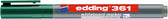 Whiteboardmarker edding 361 rond 1mm groen - afbeelding 2
