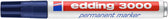 Viltstift edding 3000 rond 1.5-3mm staalblauw - afbeelding 2