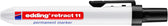 Viltstift edding 11 rond drukknop 1.5-3mm zwart - afbeelding 2