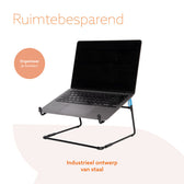 Laptopstandaard R-Go Office Zwart - afbeelding 3