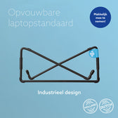 Laptopstandaard R-Go Travel Zwart - afbeelding 2