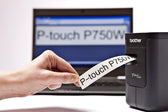 Labelprinter Brother Ptouch TZe PTP750W zwart - afbeelding 6