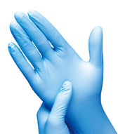 Handschoen Hynex S nitril 100st blauw - afbeelding 4