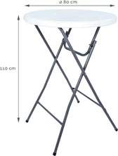 Statafel BRASQ 80cm wit - afbeelding 6