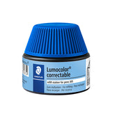 Viltstiftvulling Staedtler lumocolor correctabl bl