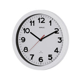 Wandklok MAUL Step RC Ø30x5cm kunststof wit/wit - afbeelding 4