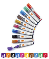 Whiteboardmarker Nobo Liquid rond ass 3mm - afbeelding 2
