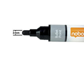 Whiteboardmarker Nobo Liquid rond ass 3mm - afbeelding 4