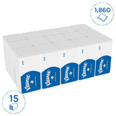 Handdoek Kleenex Ultra 2laags 215x318mm wit 6778 - afbeelding 5