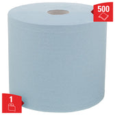 Poetspapier WypAll L20 2laags 500 vel blauw - afbeelding 3