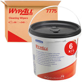 Reinigingsdoek WypAll emmer 1laags 6x90 vel groen