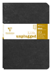 Schrift Clairefontaine A5 lijn 96pag 90gr zw 2st