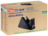 Plakbandhouder Tesa 59045 zwart met 1 rol 19mmx10m - afbeelding 3