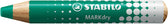 Whiteboardpotlood STABILO MARKdry 648/43 groen
