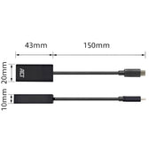 Adapter ACT USB-C naar HDMI 4K 30Hz 0.15 meter - afbeelding 8