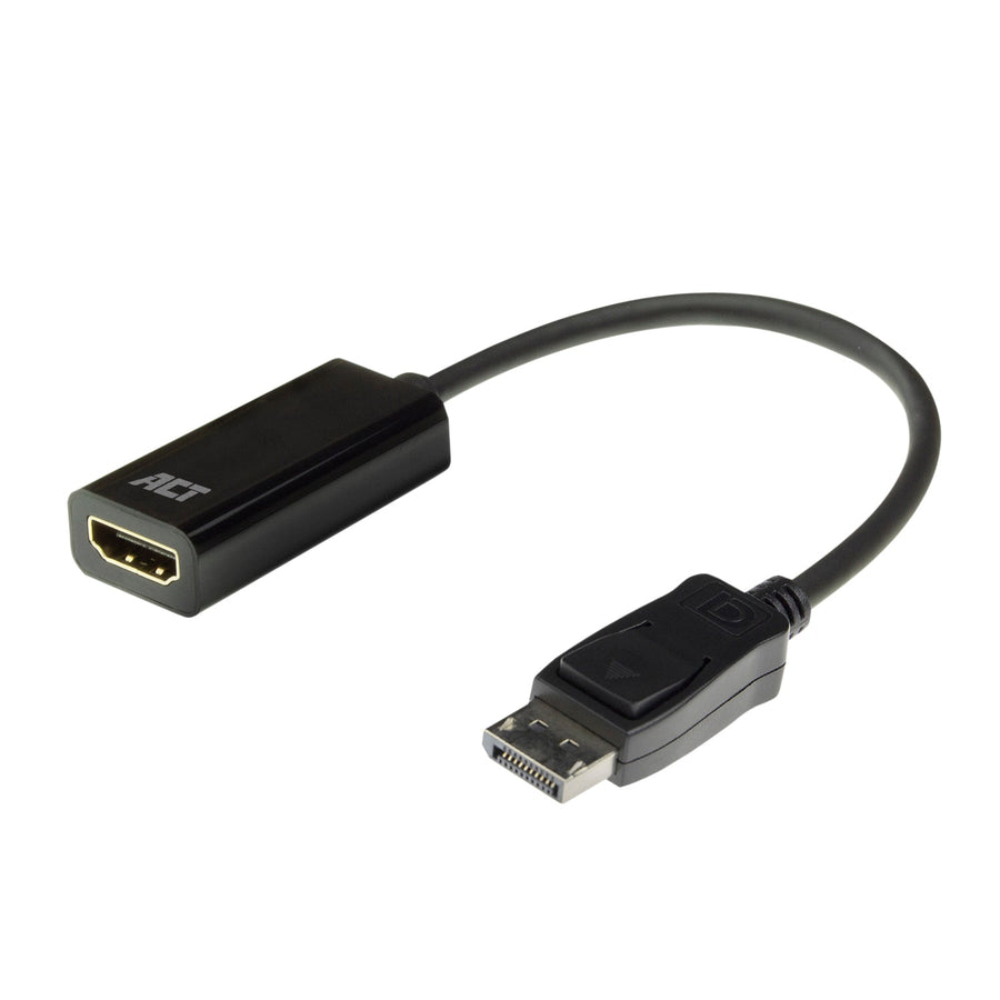 Adapter ACT DisplayPort naar HDMI 4K 0.15 meter
