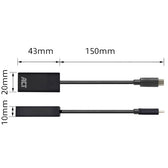 Adapter ACT USB-C naar HDMI 4K 60Hz 0.15 meter - afbeelding 8