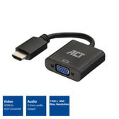 Adapter ACT HDMI naar VGA met audio 0.15 meter - afbeelding 7
