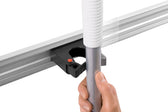Wandhouder Toolflex met klemmen 50cm 3x ø 20/30 mm - afbeelding 2