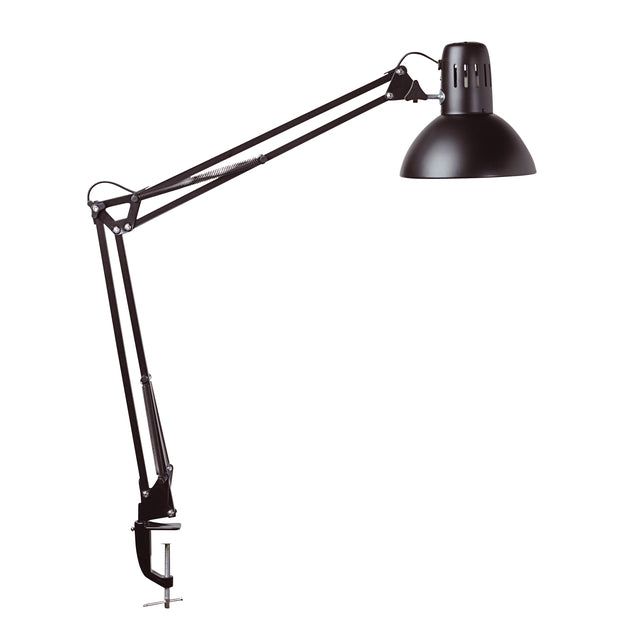 Bureaulamp MAUL Study tafelklem excl.lamp E27 zw