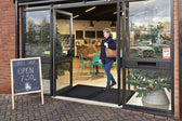 Inloopmat Green-Horse Indoor Pro 85x150cm zwart - afbeelding 5