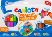 Verfstift Carioca Temperello set a 24 kleuren