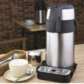 Thermoskan Olympia met pomp 2.5 liter rvs - afbeelding 4