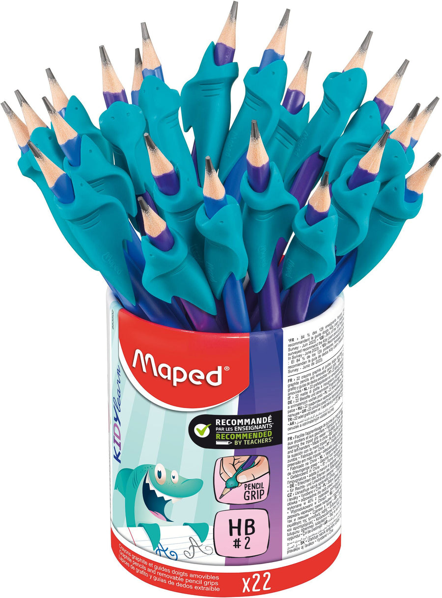 Grafietpotlood Maped Kidy Learn vingerhulp 22st