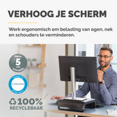 Monitorstandaard Fellowes Breyta zwart - afbeelding 5