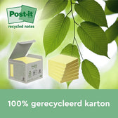 Memoblok 3M Post-it 654 RSSCOL 76x76mm geel 3+1 - afbeelding 6