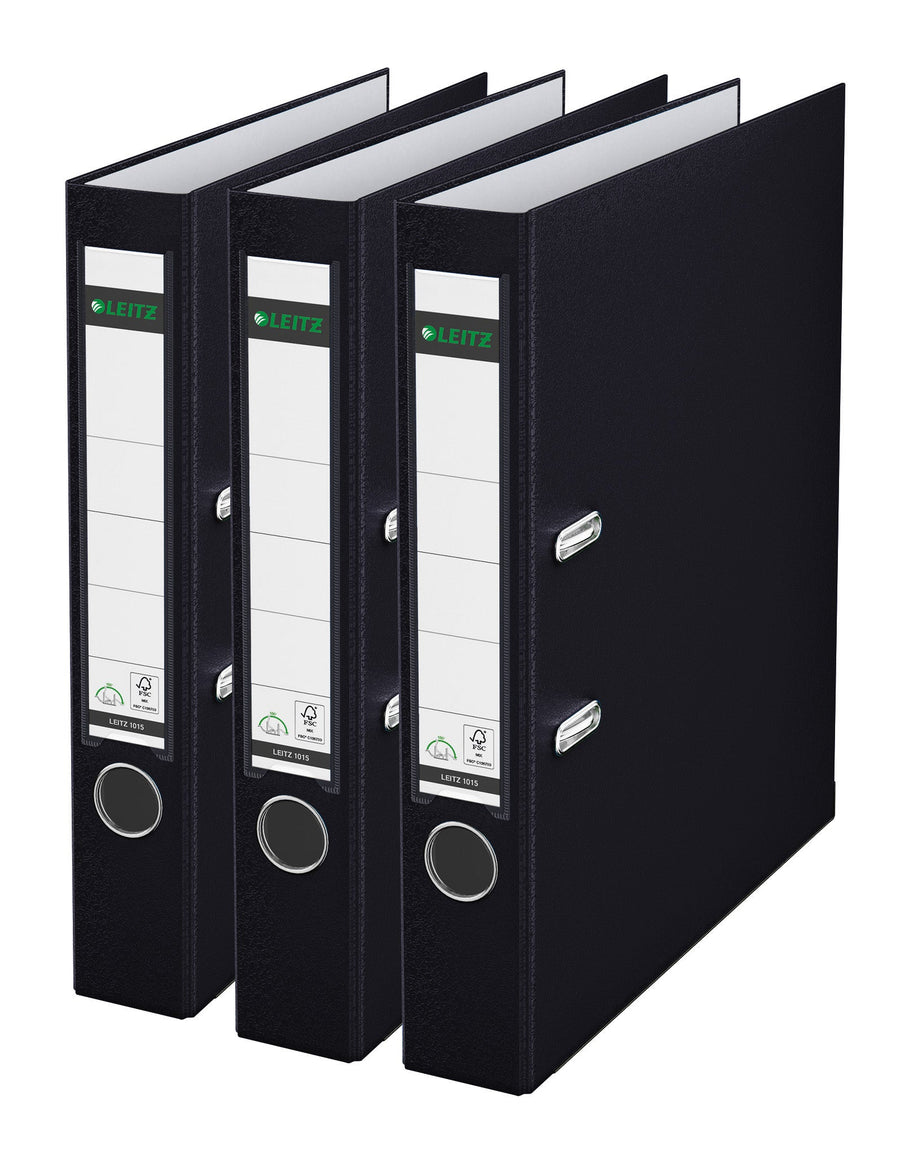 Ordner Leitz 180° 1015 3 stuks zwart