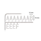 Letterbord Zwart 60 x 80 cm met Zwarte Lijst - afbeelding 9