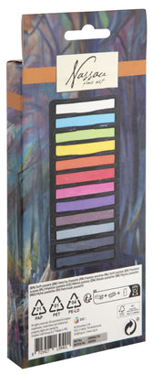 Pastelkrijt Nassau fine art zacht 12 stuks assorti - afbeelding 2