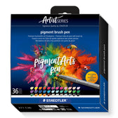 Brushpen Staedtler pigment pen etui 36 st