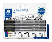 Brushpen Staedtler pigment pen Intense black