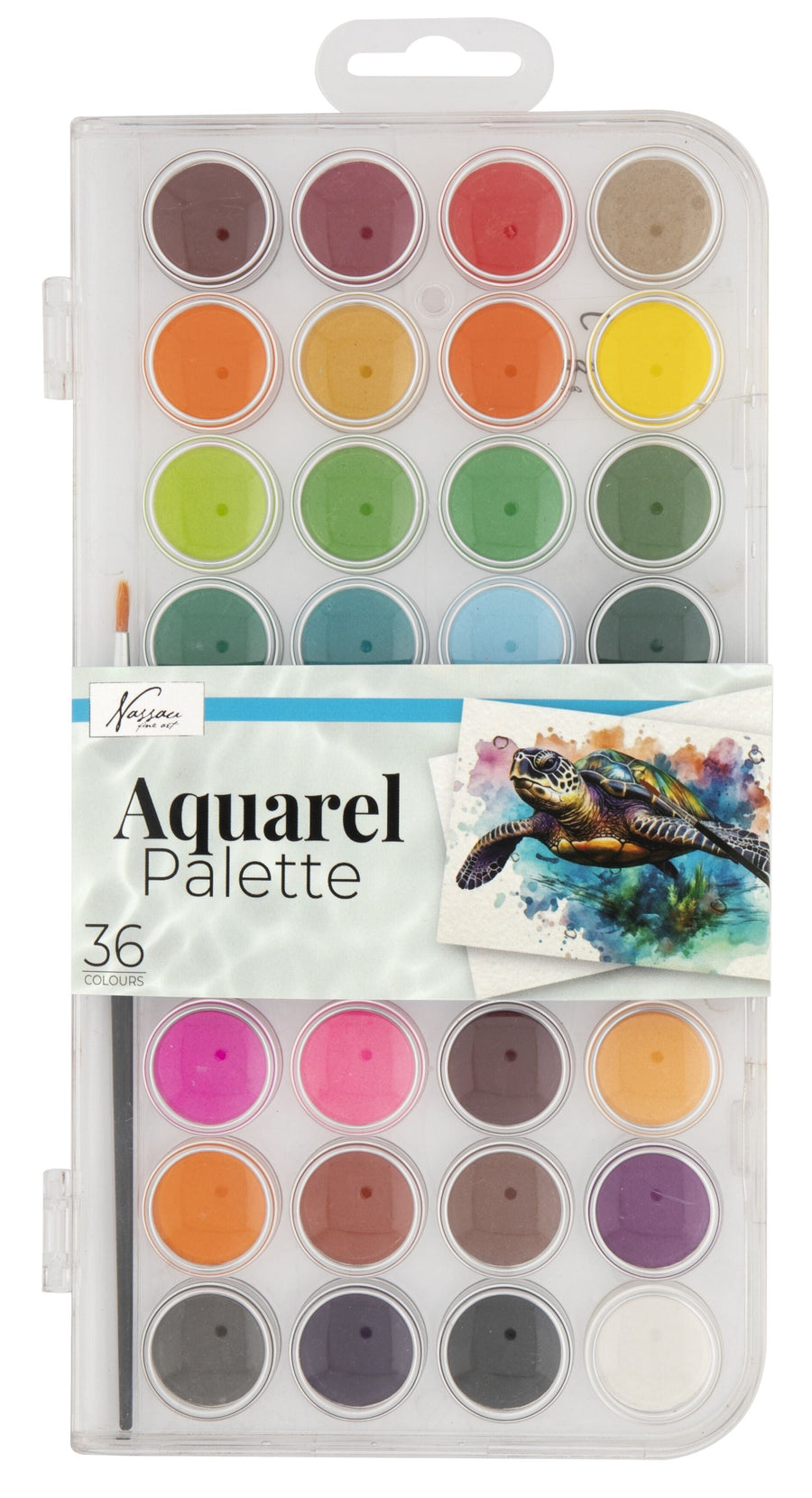 Aquarelverf Nassau fine art doos a 36 napjes
