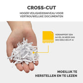Papiervernietiger Fellowes LX50 4x37mm wit - afbeelding 8