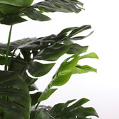 Kunstplant Mica Monstera in plastic pot - afbeelding 3