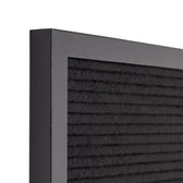 Letterbord Zwart 30 x 30 cm met Zwarte Lijst - afbeelding 5