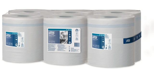 Poetspapier Tork M2 Advanced 1laags 270m wit