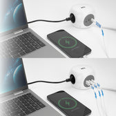 Stekkerblok ACT 3vdig incl 2x USB C/A wt/gs - afbeelding 9