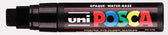 Paintmarker Uni POSCA PC17K EB rechthoek zwart