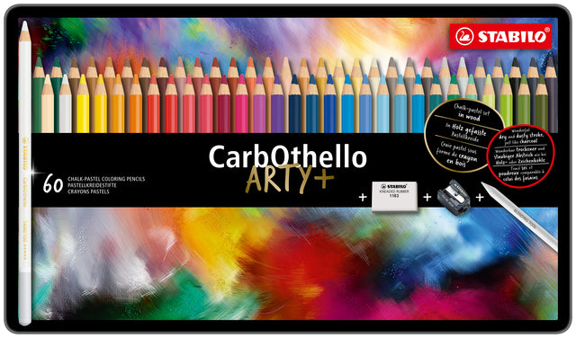Kleurpotlood STABILO CarbOthello kalkpastel 60st