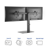 Monitorarm office gasveer crossbar 2 schermen - afbeelding 3