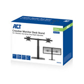 Monitorarm office gasveer crossbar 2 schermen - afbeelding 8